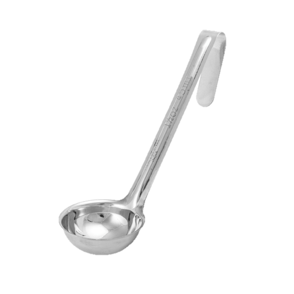 superior-equipment-supply - Winco - Stainless Steel Ladle 1.5 oz. One Piece 6" Handle