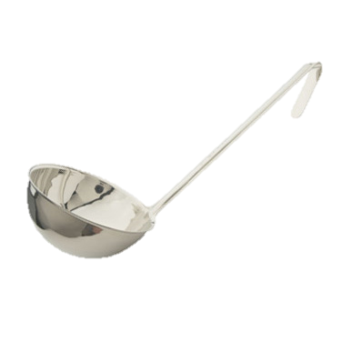 superior-equipment-supply - Winco - Stainless Steel Ladle 16 oz. One Piece 11-1/2" Handle