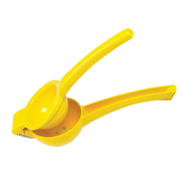 superior-equipment-supply - Winco - Aluminum Lemon Squeezer Enamel Coated Yellow 8-3/4", 3" Dia.