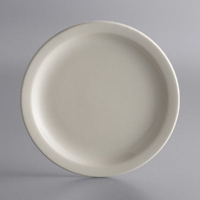 World Tableware Narrow Rim Plate Cream White 9" - 24/Case