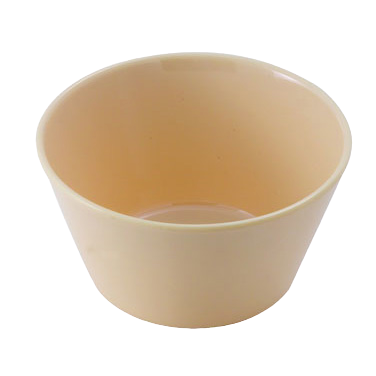 Bouillon Cup 8 oz. White Melamine 3-7/8" Diameter - One Dozen