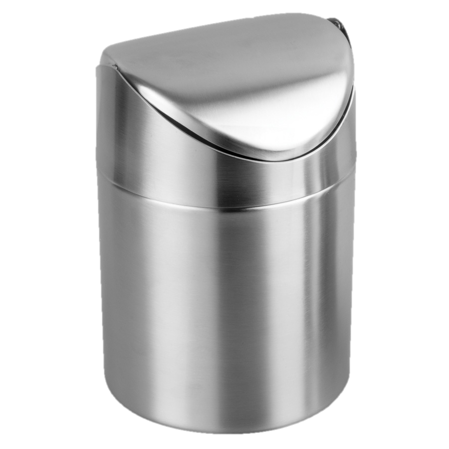 superior-equipment-supply - Winco - Trash Receptacle Countertop Stainless Steel