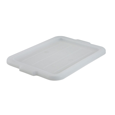 Dish Box Cover Black Polypropylene 20-1/4" x 15-1/2"