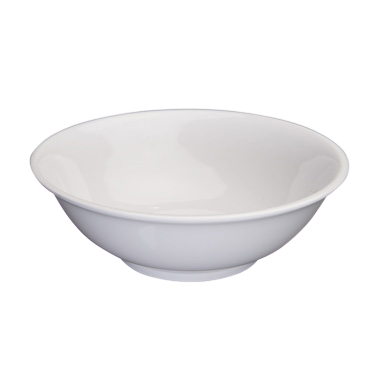 Bowl 52 oz. White Melamine 8-1/2" Diameter - One Dozen