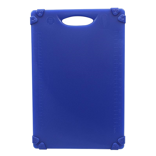 superior-equipment-supply - Tablecraft Products Co - Tablecraft Cash & Carry Grippy Cutting Board Blue 12" x 18"