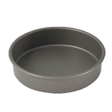 superior-equipment-supply - Winco - Hard Anodized Cake Pan 8" x 2"