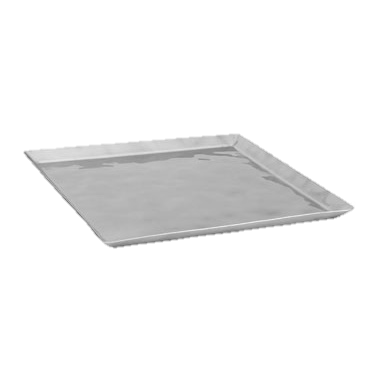 superior-equipment-supply - Winco - Serving/Display Tray Square Stainless Steel 13.75" x 13.75"