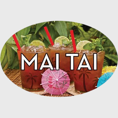 Standard Flavor Label Mai Tai - 500/Roll