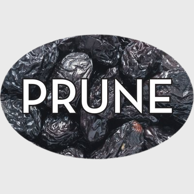 Standard Flavor Label Prune - 500/Roll