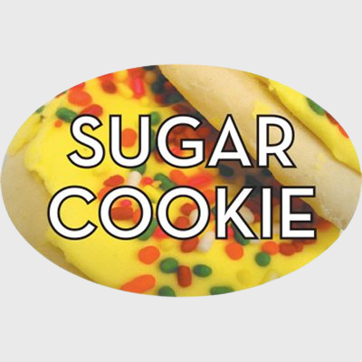 Standard Flavor Label Sugar Cookie - 500/Roll