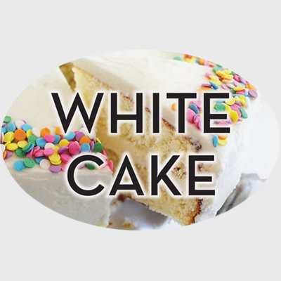 Standard Flavor Label White Cake - 500/Roll