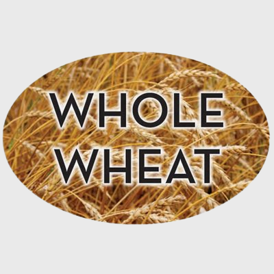 Standard Flavor Label Whole Wheat - 500/Roll