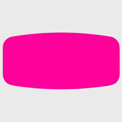 Color Label Blank Fluorescent Pink - 1,000/Roll