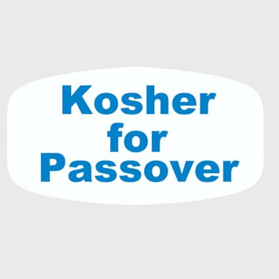Color Label Kosher For Passover - 1,000/Roll