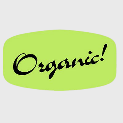 Color Label Organic!  - 1,000/Roll