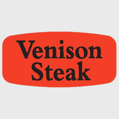 Game Label Venison Steak - 1,000/Roll