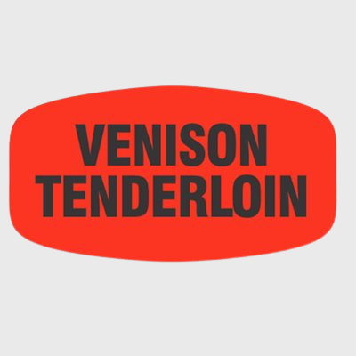 Game Label Venison Tenderloin - 1,000/Roll