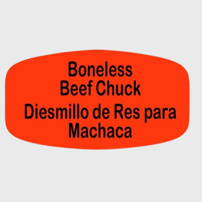 Spanish Label Boneless Beef Chuck / Diesmillo De Res Para Machaca - 1,000/Roll