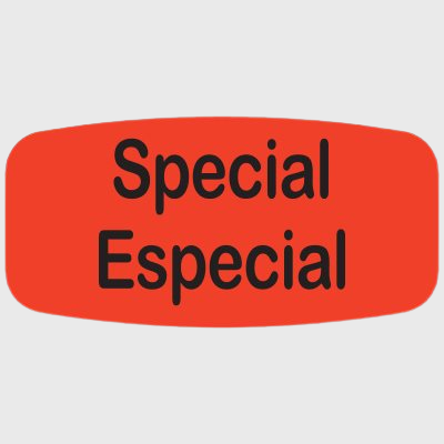 Spanish Label Special / Especial - 1,000/Roll