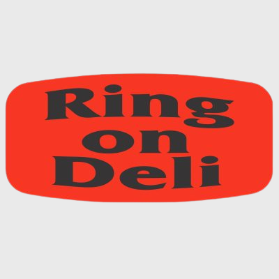 Specialty Deli Label Ring on Deli - 1,000/Roll