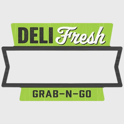 Grab & Go Label Deli Fresh Blank - 500/Roll