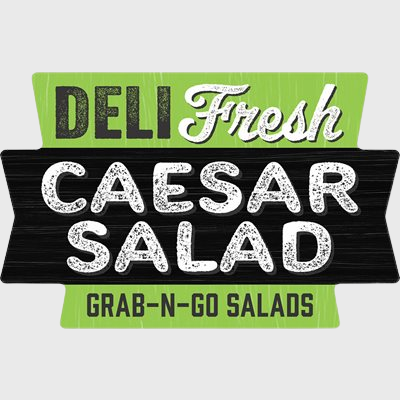 Grab & Go Label Deli Fresh Caesar Salad - 500/Roll