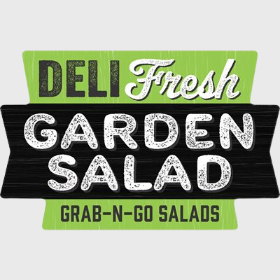 Grab & Go Label Deli Fresh Garden Salad - 500/Roll