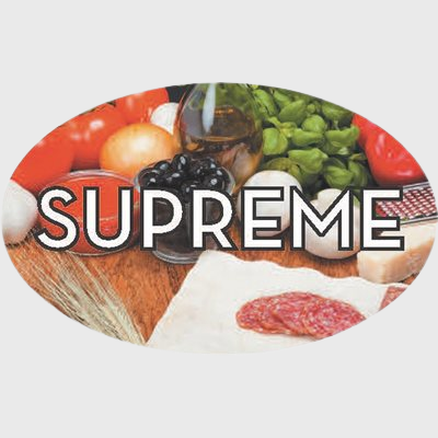 Standard Flavor Label Supreme - 500/Roll