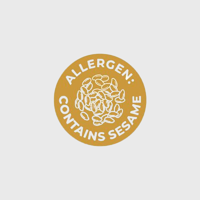Food Allergen Label Allergen Contains Sesame Icon - 1,000/Roll