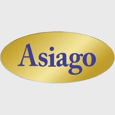 Gold Foil Label Asiago - 500/Roll