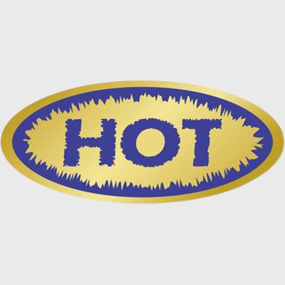 Gold Foil Label Hot - 500/Roll
