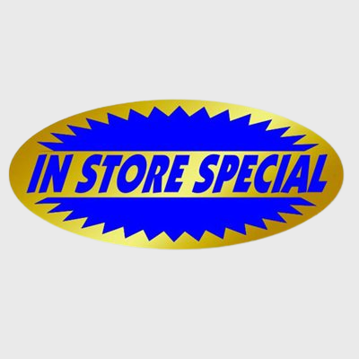Gold Foil Label In Store Special - 500/Roll