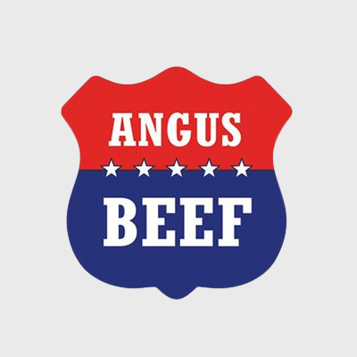 Beef Label Angus Beef Shield - 1,000/Roll