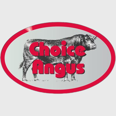 Beef Label Choice Angus With Steer - 500/Roll