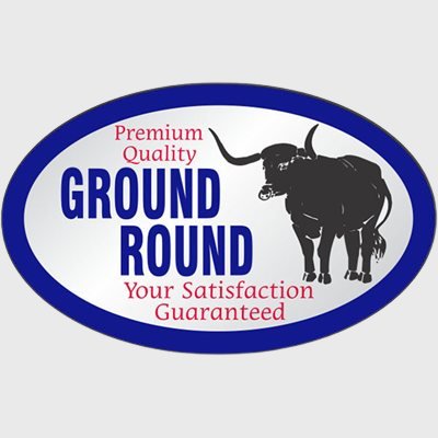 Beef Label Premium Quality Ground Round - 500/Roll