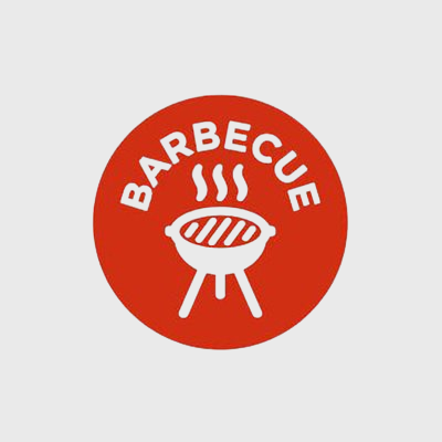 Specialty Meat Label Barbecue Icon - 1,000/Roll