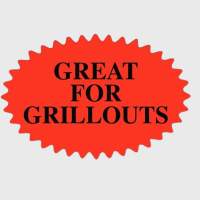 Grilling Label Great for Grillouts - 500/Roll