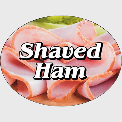 Pork Label Shaved Ham - 250/Roll