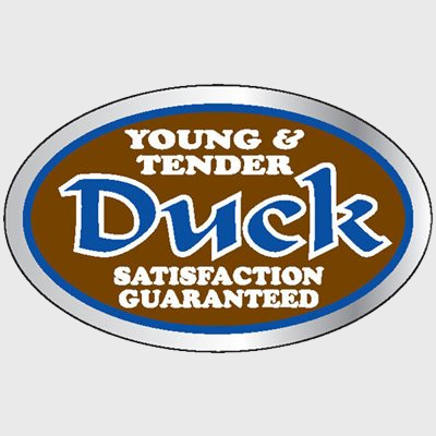 Meat And Seafood Label Duck (Young & Tender) - 500/Roll