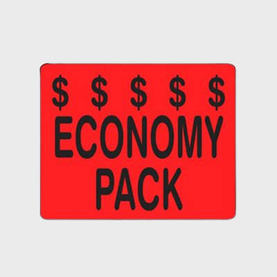 Family Pack Label Economy Pack - 1,000/Roll