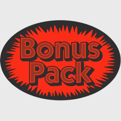 Coupon And Discount Label Bonus Pack - 500/Roll