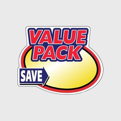 Coupon And Discount Label Value Pack Write In - 500/Roll
