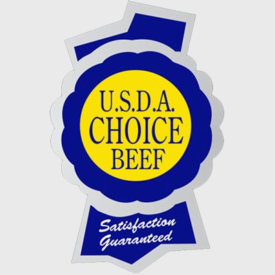 USDA Choice Beef Satisfaction Guaranteed Label - 500/Roll