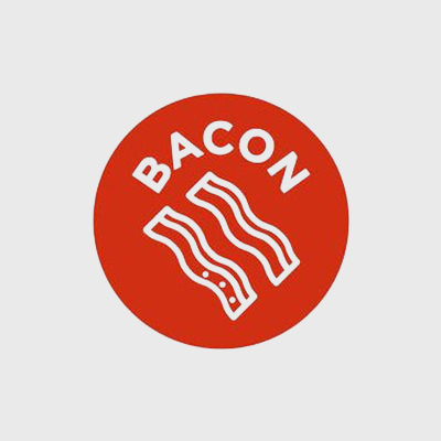 Specialty Meat Label Bacon Icon - 1,000/Roll