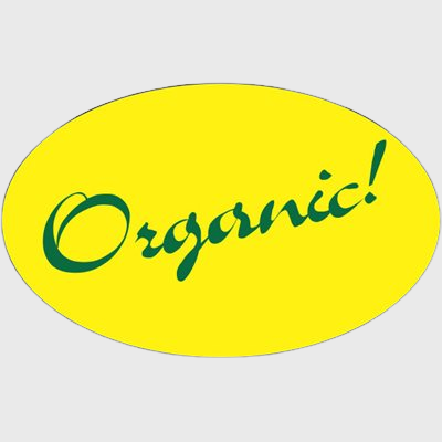 Produce Label Organic! - 500/Roll