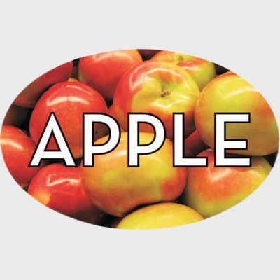 Standard Flavor Label Apple - 500/Roll