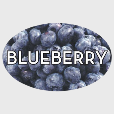 Standard Flavor Label Blueberry - 500/Roll