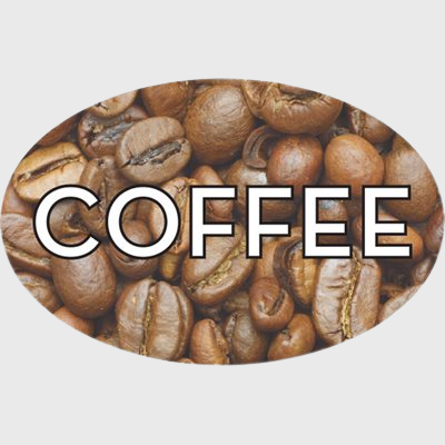 Standard Flavor Label Coffee - 500/Roll