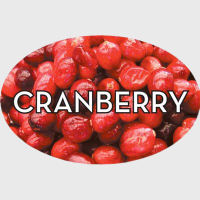 Standard Flavor Label Cranberry - 500/Roll