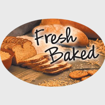 Standard Flavor Label ﻿Fresh Baked - 500/Roll